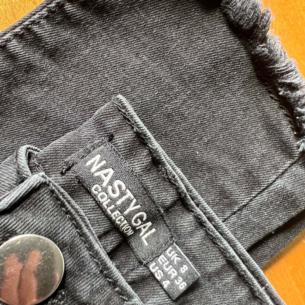 Nasty Gal Collection Jeans Size 4 Black